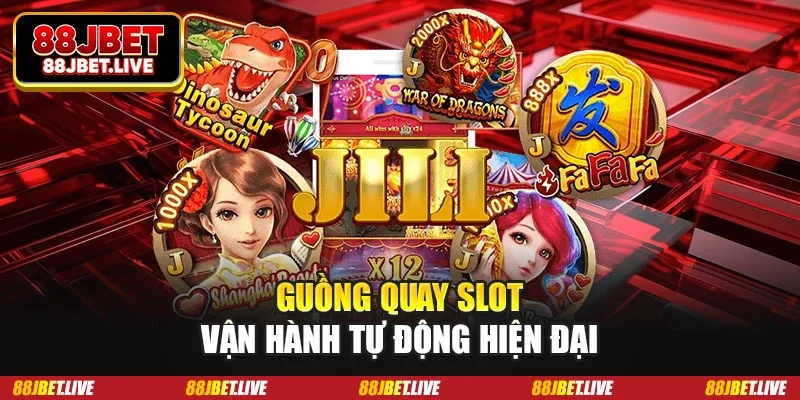 Guồng quay slot vận hành tự động hiện đại